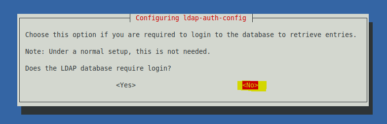 Configure LDAP 