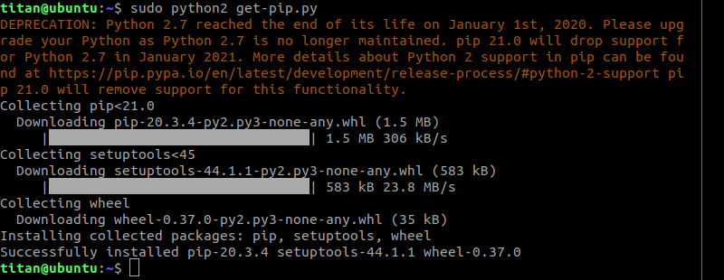 Install PIP on Ubuntu