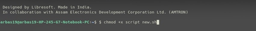 Making the Script Executable