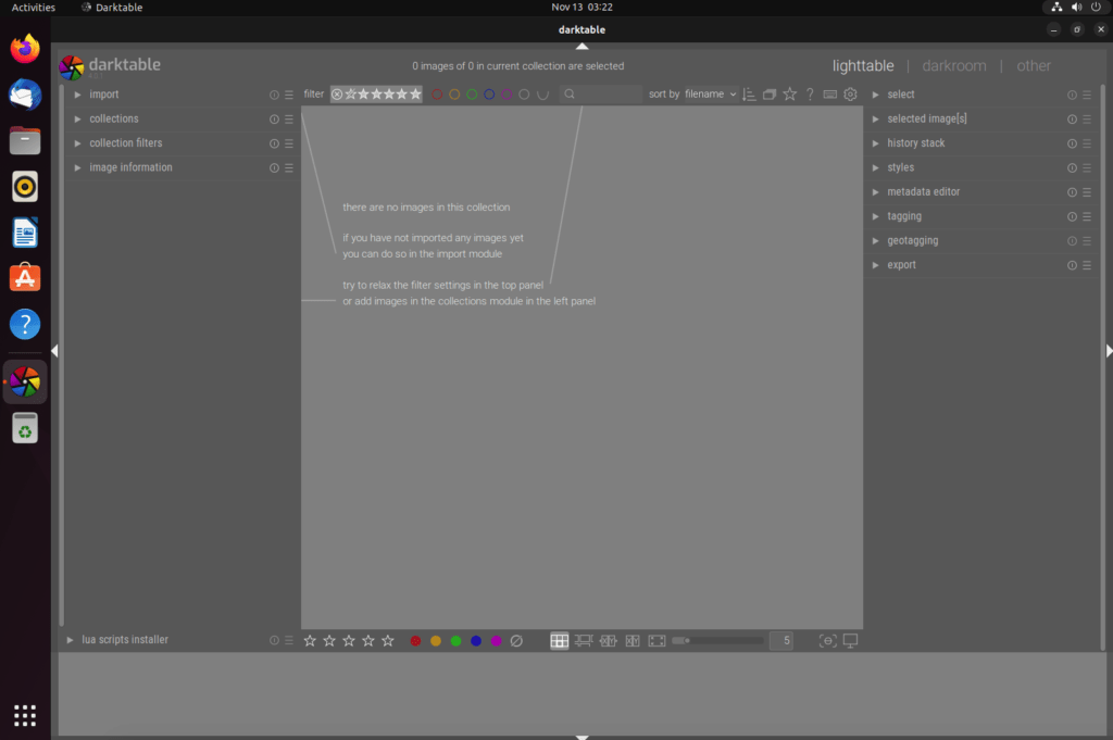 install darktable on ubuntu