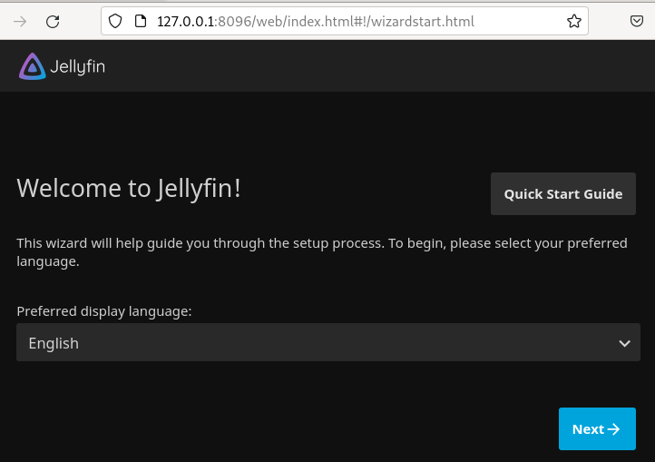 how to configure jellyfin media server on debian 11