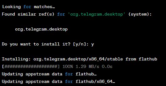 Install Telegram on Rocky Linux 9