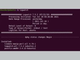 How to Install Logwatch on Ubuntu 22.04 LTS