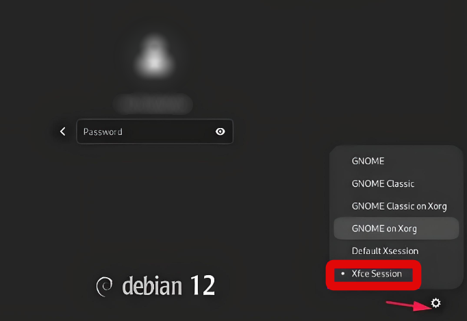 Install Xfce on Debian 12 5