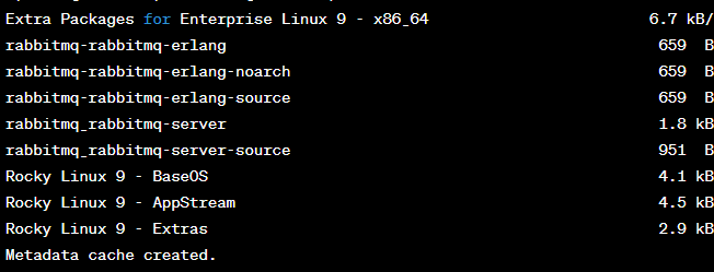 Install RabbitMQ on Rocky Linux 9 6
