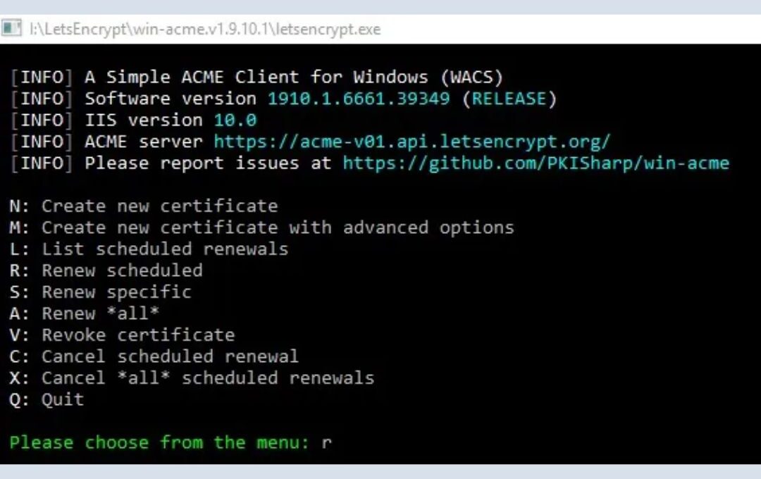 Renew Let’s Encrypt SSL Certificate on Linux 1